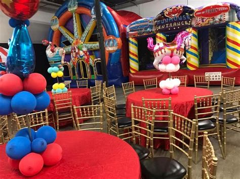 An awe-inspiring celebration at the Magical Moments Circus Party Hall